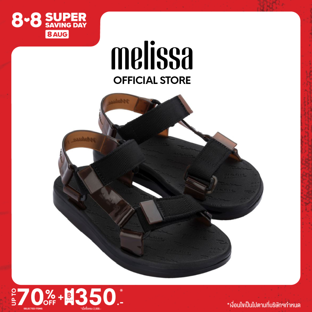 MELISSA PAPETE + RIDER 32537 เมลิสซ่า ปาเปเต + ไรเดอร์ รองเท้า รองเท้าส้นเตี้ย รองเท้าส้นแบน รองเท้ารัดส้น