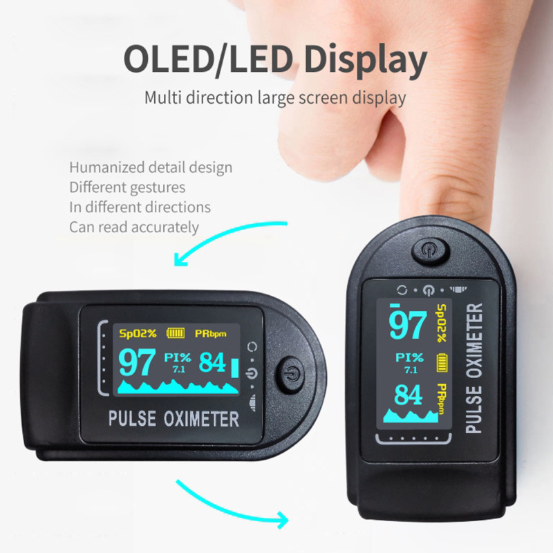【 พร้อมสต็อก 】VanaLee Oximeter upgrade เครื่องวัดออกซิเจนในเลือด วัดออกซิเจน วัดชีพจร Fingertip Pulse Oximeter อุปกรณ์ตรวจวัดชีพจร เครื่องวัดออกซิเจนในเลือด Heart Rate Monitor Medical Blood Oxygen เวอร์ชันที่อัปเกรดแล้วการแสดงข้อมูลที่ครอบคลุมยิ่งขึ้น