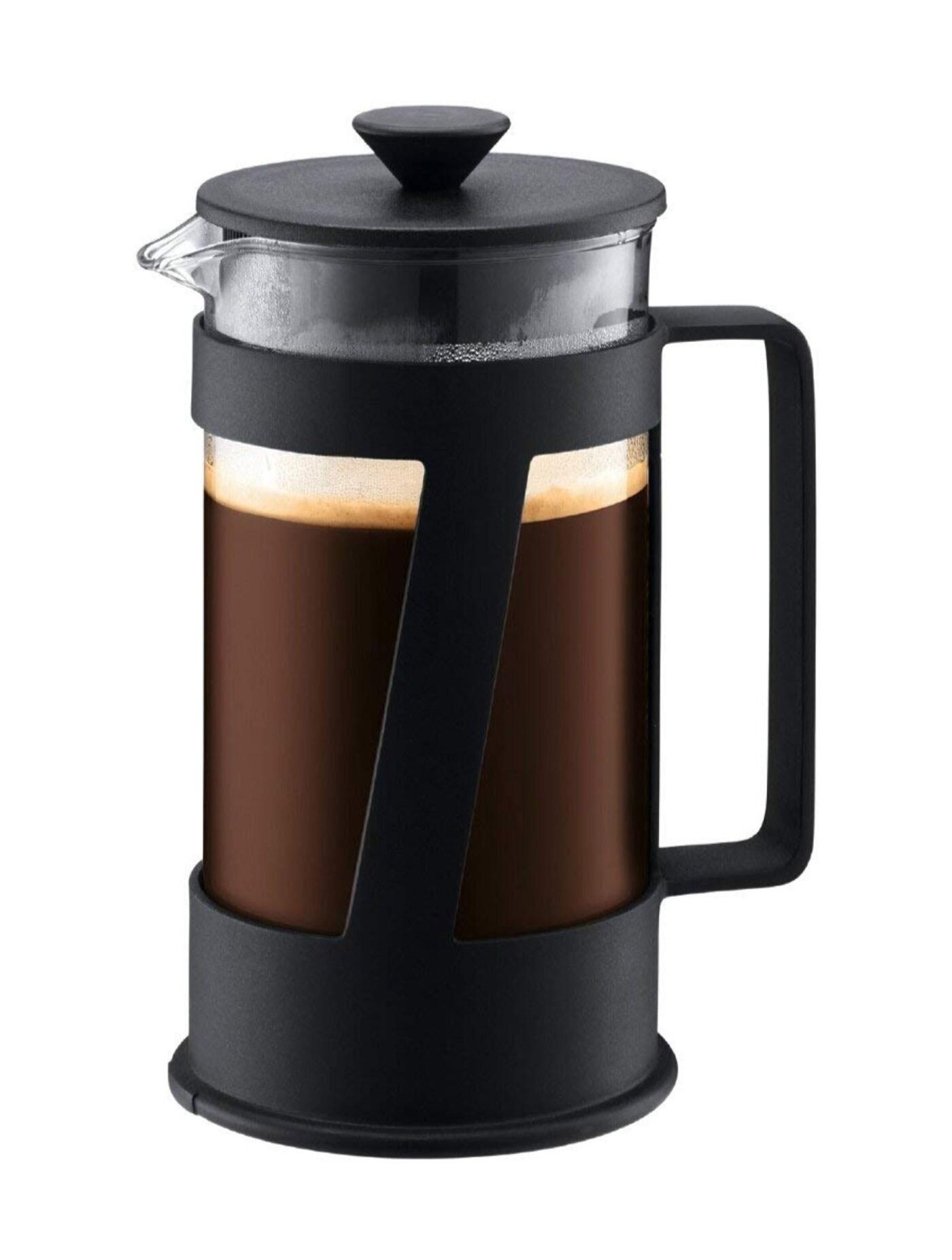 BODUM เครื่องชงกาแฟเฟรนช์เพรส Crema 34 ออนซ์ สีดำ coffee makers