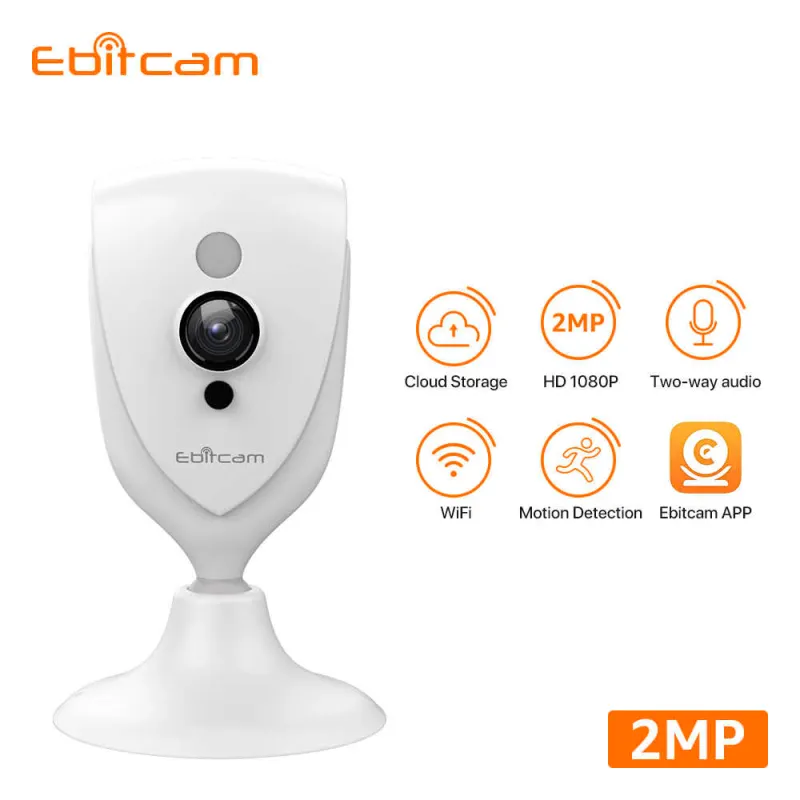 ภาพสินค้ากล้องวงจรปิด Ebitcam EBF4 Ai(2MP) กล้อง 2 ล้านพิกเซล เลนส์ Wide 110 องศา เชื่อมต่อWifi ไ กล้องวงจรปิด จากร้าน Smarttel shop บน Lazada ภาพที่ 2