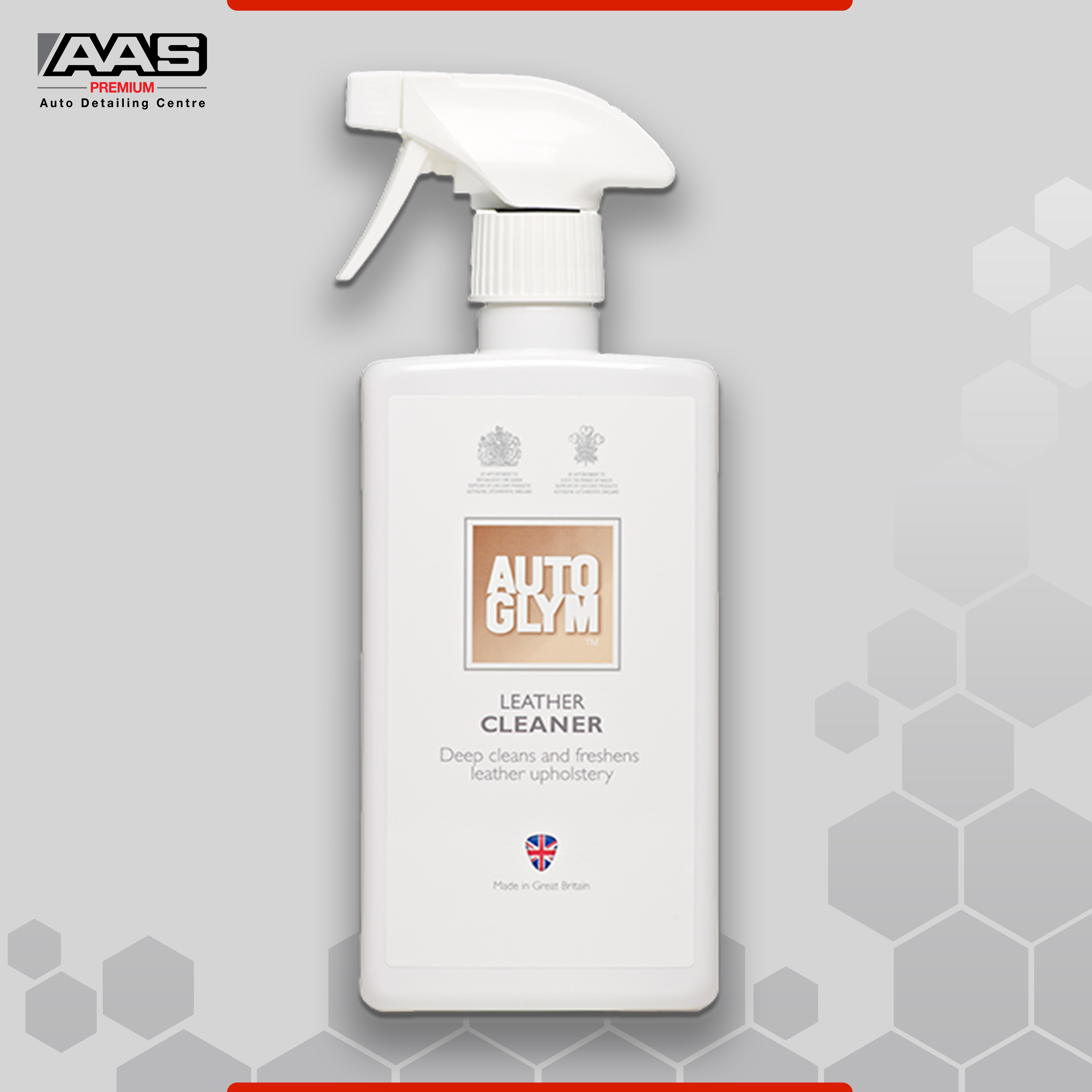 แนะนำ Autoglym Leather Cleaner 500 ml. น้ำยาทำความสะอาดเบาะหนังแท้ 500