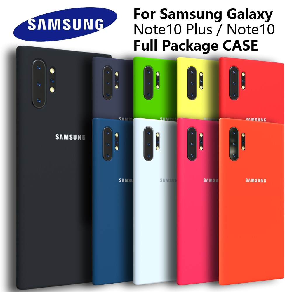 Samsung Note 10 Plus Case Original Official Silicone Finish Back Protective Samsung Galaxy Note 10 Plus Note10 Pro Case
