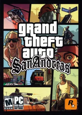 แผ่นเกมส์ GTA San Andreas PC