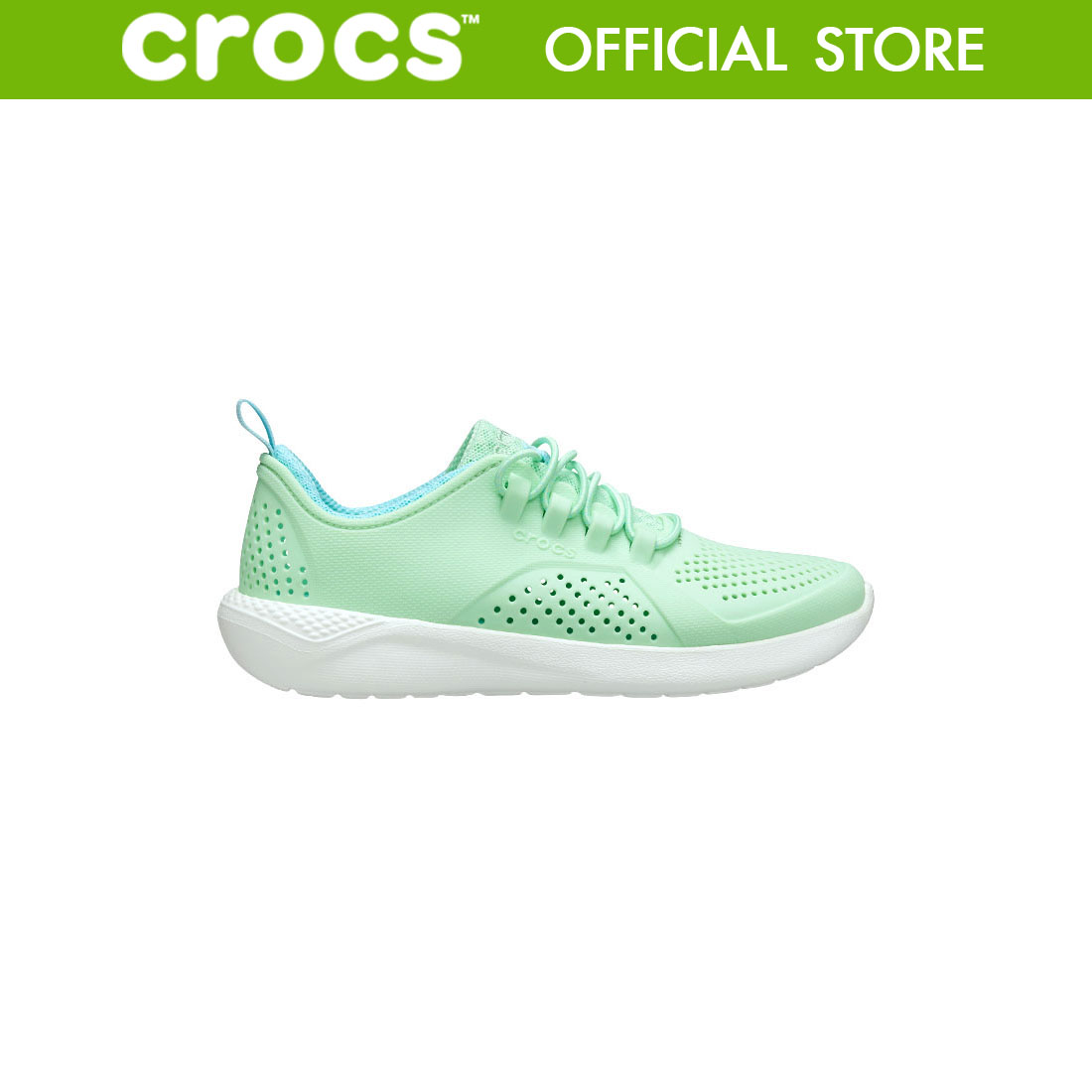 CROCS LiteRide Pacer รองเท้าลำลองเด็ก รองเท้าเด็ก รองเท้าสำหรับเด็ก รองเท้าลำลอง สี เขียว ขนาด US C13 สี เขียวขนาด US C13