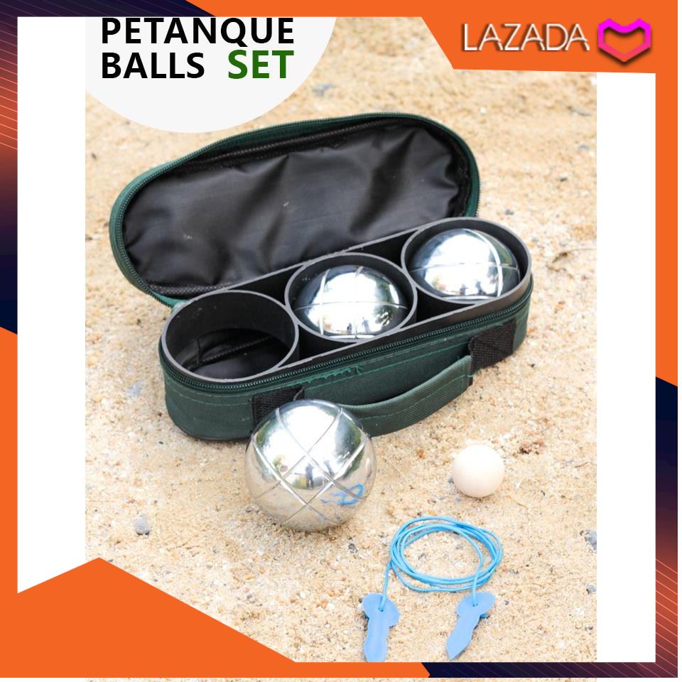 เซ็ตลูกเปตองพร้อมกระเป๋าพกพา Petanque Balls Set Petanque