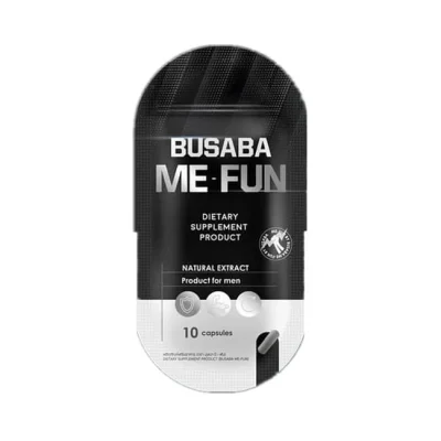 BUSABA ME-FUN บุษบา มีฟัน สำหรับผู้ชาย10แคปซูน (1 ซอง )