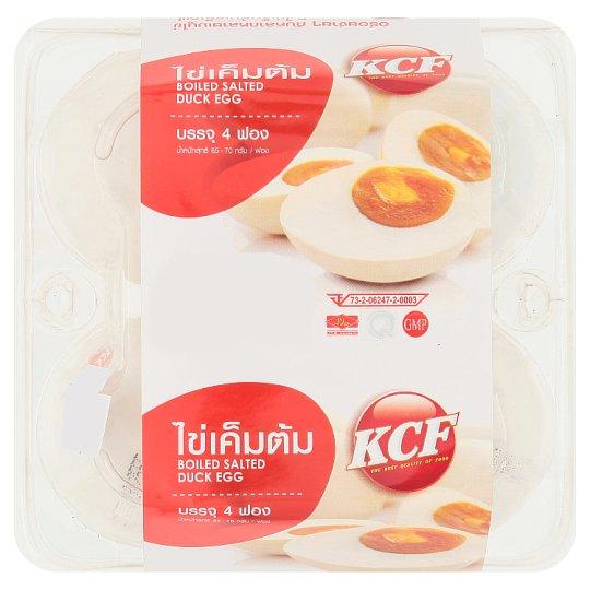 เคซีเอฟ ไข่เป็ดเค็มต้ม 4 ฟอง ผลิตภัณฑ์จากนมเนย และไข่สำหรับอุปโภคบริโภค