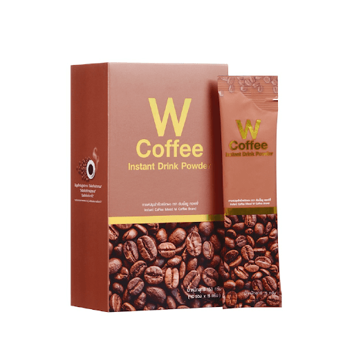 W Coffee กาแฟวิ้งค์ไวท์ กาแฟลดน้ำหนัก ลดหิว อิ่มนาน (1กล่อง มี 10 ซอง)