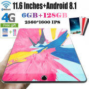 11.6" Tablet with 6GB RAM, 128GB ROM, 4G Call