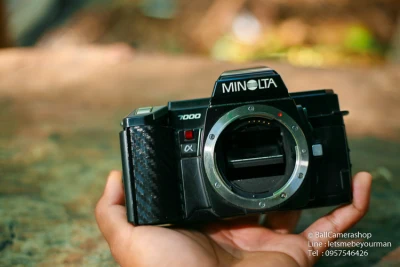 ขายกล้องฟิล์ม Minolta a7000 serial 11115546 สำหรับตั้งโชว์