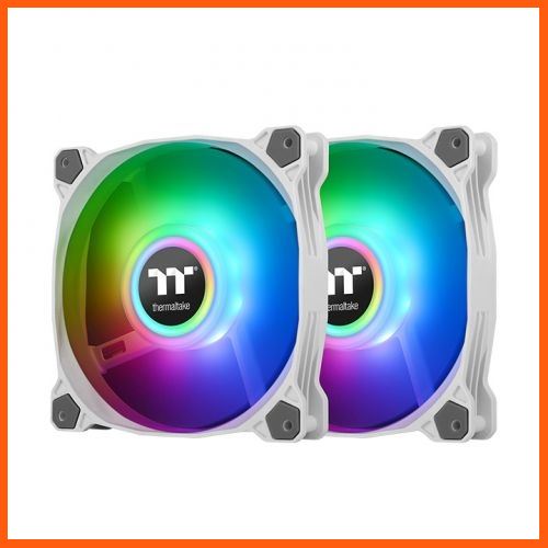 #ลดราคา Thermaltake Pure Duo 12 White ARGB Sync Radiator Fan (2-Fan Pack 120mm) #ค้นหาเพิ่มเติม RGB Radiator Fan SilverStone Modular Power Supply Integrated water cooling POWER SUPPLY ENERMAX TRIATHIOR