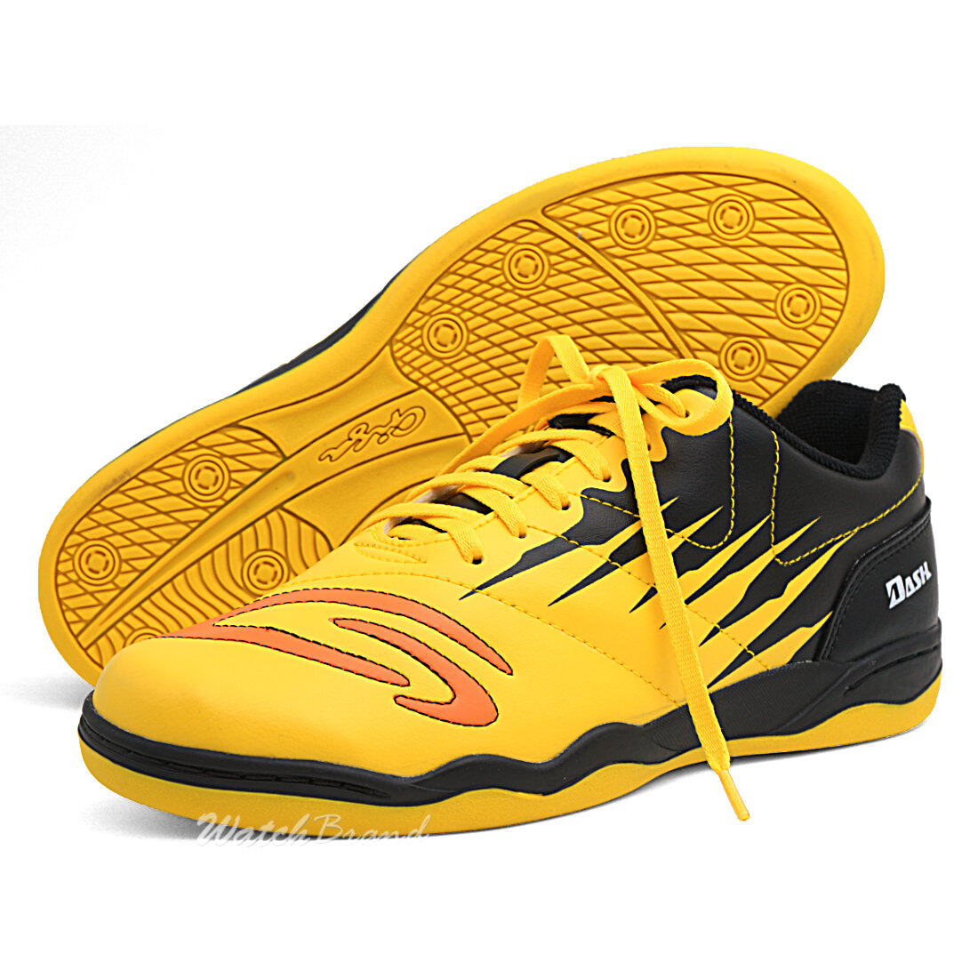 GIGA รองเท้าฟุตซอล รองเท้ากีฬา รุ่น FG414 สีเหลืองดำ