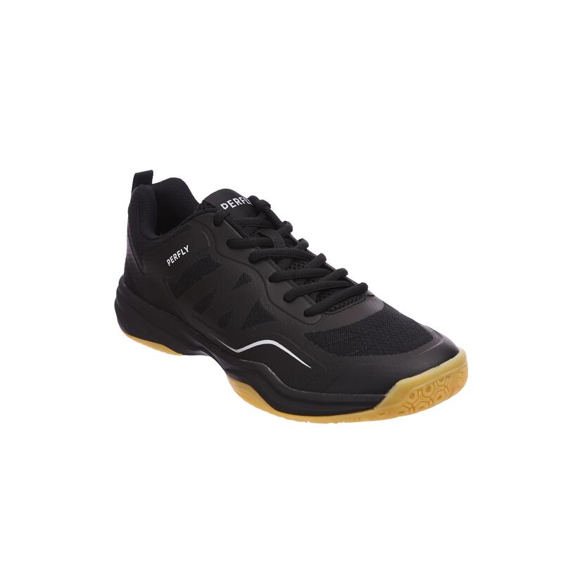 PERFLY ของแท้ รองเท้าแบดมินตันสำหรับผู้ชายรุ่น BS 530 (สีดำ) รองเท้า แบดบินตัน สควอช รองเท้ากีฬา กีฬาแร็กเก็ต