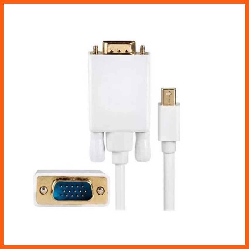 Best Quality สายแปลง mini display port to vga 1.5m ต่อกับจอ อุปกรณ์คอมพิวเตอร์ Computer equipment สาย USBอุปกรณ์ไฟฟ้าElectrical equipment โคมไฟ The lamp อะไหล่คอมและเครื่องใช้ต่างๆ Computer parts and appliances