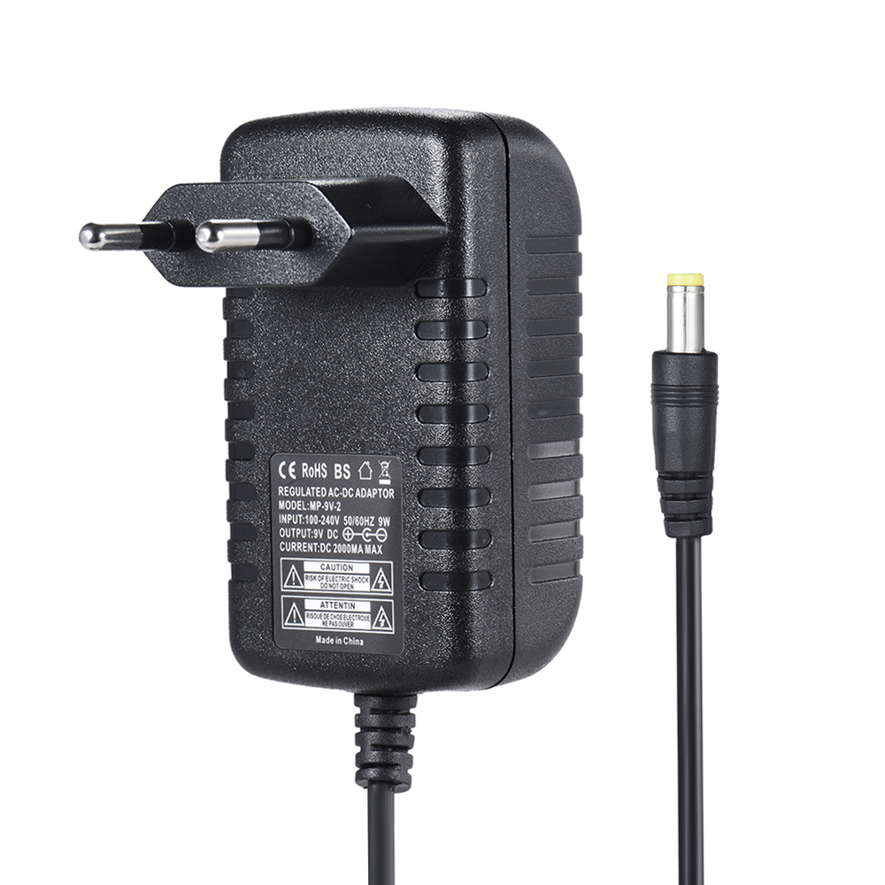 9V 2A Power Supply Adapter Converter For Guitar Bass Effect 100 240V 9v-2a-power-supply-adapter-converter-for-guitar-bass-effect-100-240v