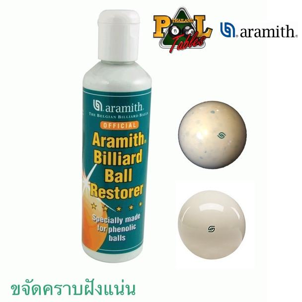 น้ำยาขจัดคราบสกปรกลูกบอล Aramith ball restorer