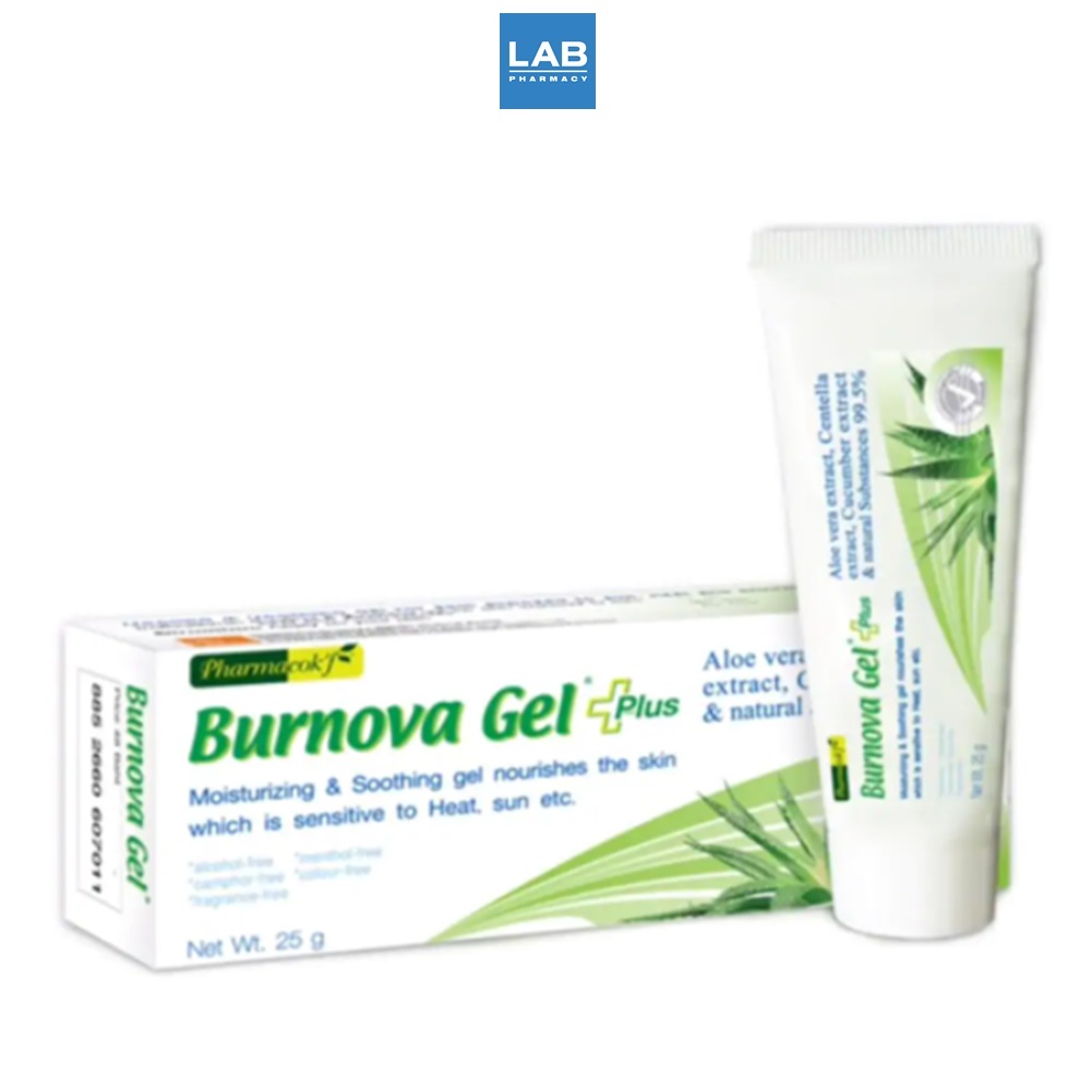 Burnova gel Plus Snow Algae 70g. เบอร์นโนว่า เจล พลัส สโนว์ แอลจี้ เจล ...