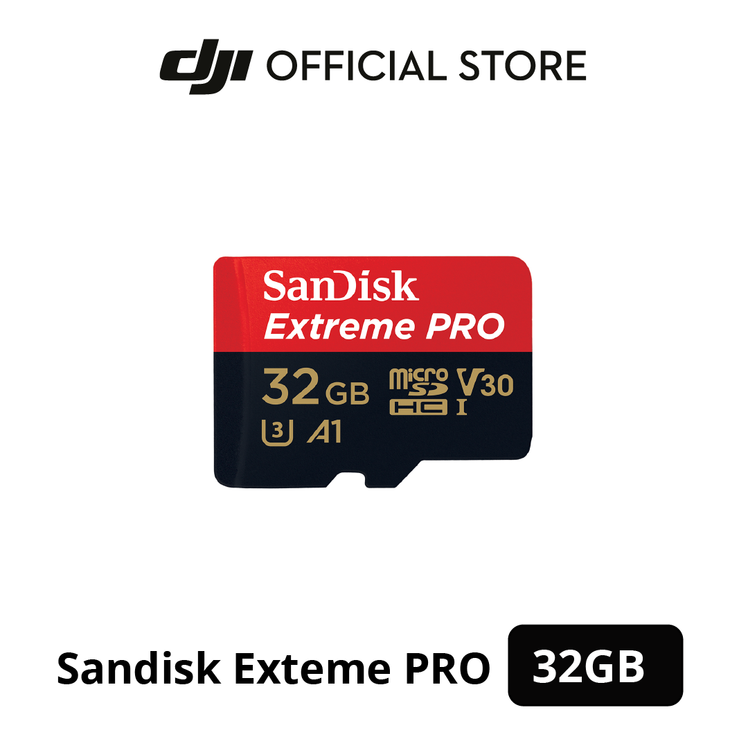 SanDisk Extreme Pro microSD 32/64/128/256 GB ความเร็ว อ่าน 100MB/s เขียน 90MB/s