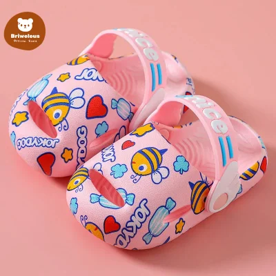 Briwelous Cartoon breathable non-slip soft sole sandals for baby boys and baby girls