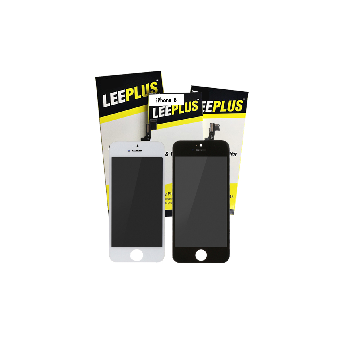 Leeplus จอไอโฟน 8 ของแท้ 100% ภาพสด ทัสลื่น รับประกัน 1 ปี สี ขาว/ดำ ฟรีอุปกรณ์เปลี่ยน  ตระกูลสี ดำรูปแบบรุ่นที่ีรองรับ Apple iPhone 8