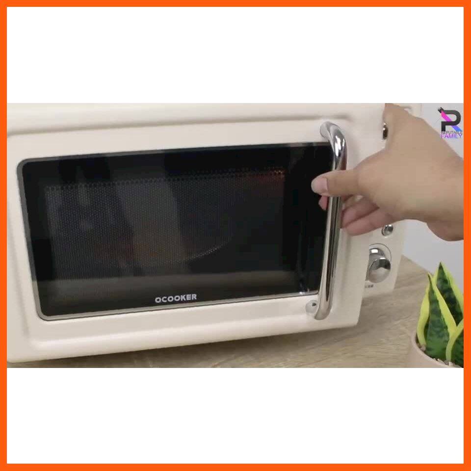 Best Quality เตาอบไมโครเวฟ Ocooker Microwave Oven 700W ย้อนยุคแบนเตาอบไมโครเวฟ ไมโครเวฟความจุ 20 ลิตร ความจุสเตอริโอ CR-WB01 สิ่งของเครื่องใช้ต่างๆVarious appliances เครื่องใช้ภายในบ้าน Home appliances เครื่องมือเครื่องใช้ในครัวเรือน Household tools