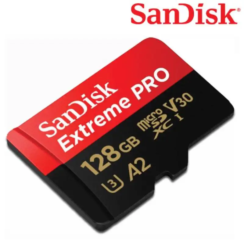 ภาพสินค้าSanDisk Extreme Pro Micro SD Card SDHC 32GB SDXC 64GB 128GB 256GB 512 GB 1TB Speed R/W 200/140MB/s (SDSQXCD) เมมโมรี่ การ์ด Gopro8 Gopro9 Drone จากร้าน SJCAMOfficialStore บน Lazada ภาพที่ 3