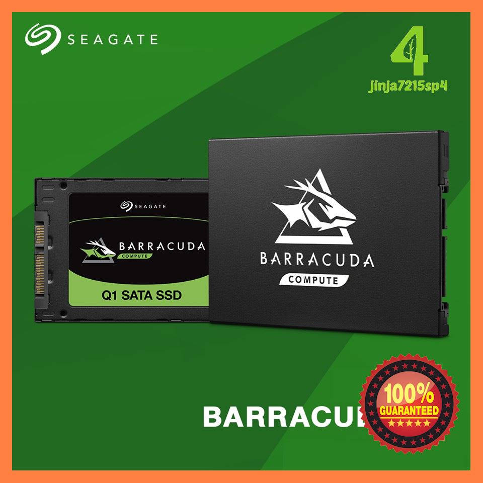ของดีมีคุณภาพ Seagate BarraCuda Q1 SSD 480GB Harddisk, ฮาร์ดดิส 2.5 Inch SATA 6Gb/s for PC Laptop - Salestore ใครยังไม่ลอง ถือว่าพลาดมาก !!