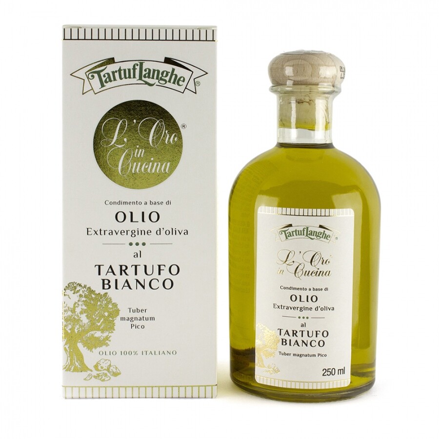 Condiment made of Extra Virgin Olive Oil with White Truffle 250ml