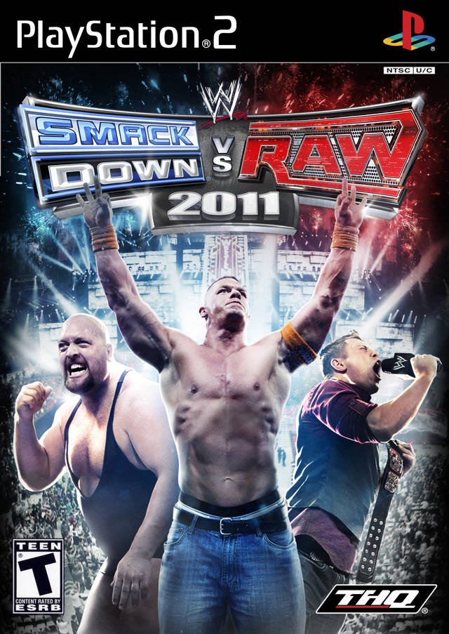 Ps2 เกมส์ WWE SmackDown! vs. Raw 2011 มวยปล้ํา PlayStation2⚡ส่งไว⚡