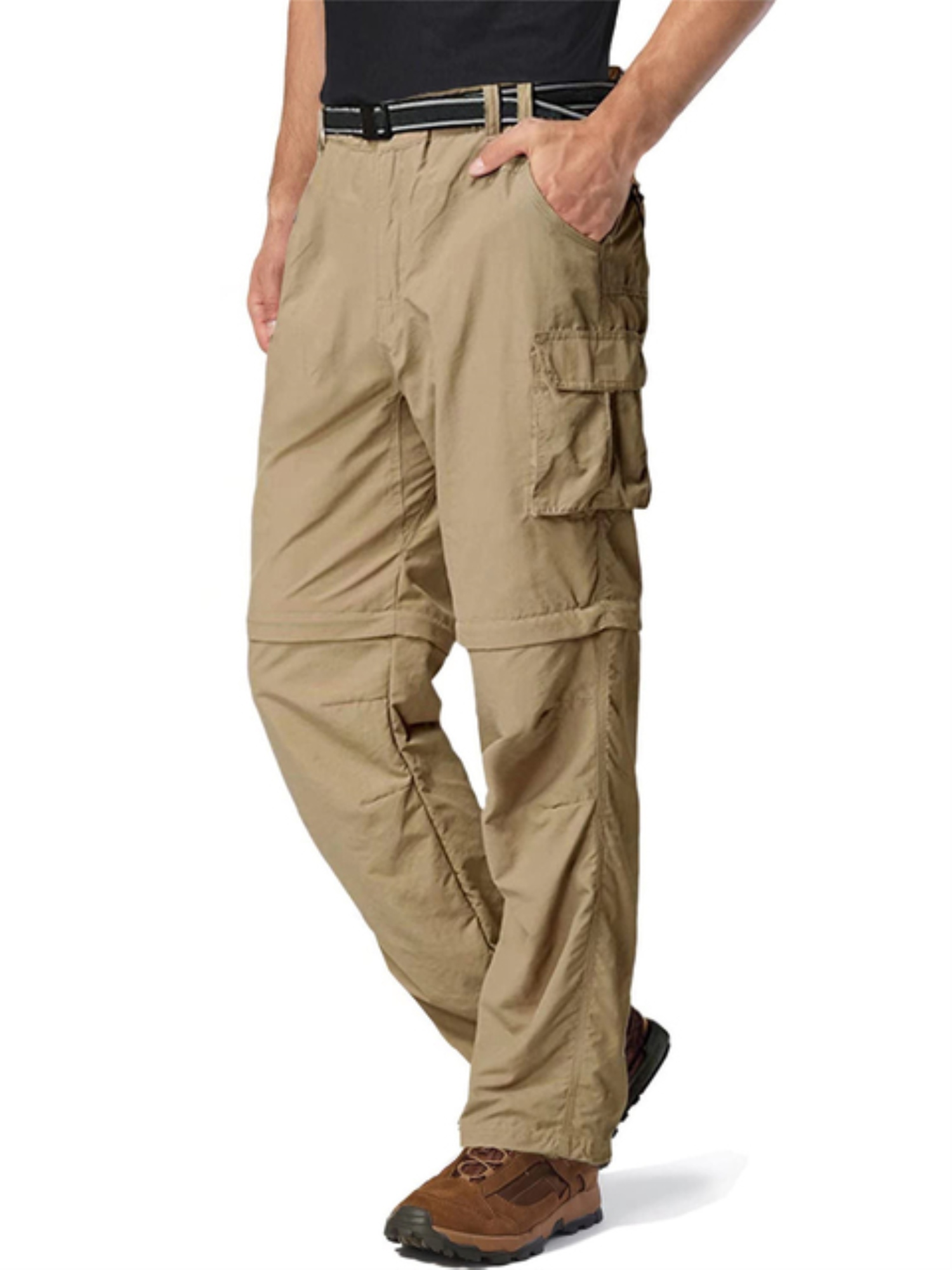 TACVASEN Zip Off Hiking Pants Convertible Shorts Mens Cargo Work