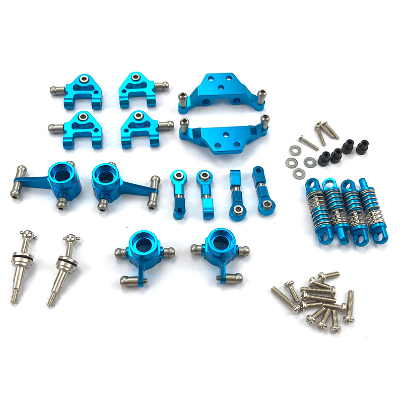 Metal Full Set Upgrade Parts Shock Absorber for Wltoys 1/28 K969 P929 P939 K979 K989 K999 Rc Car Parts