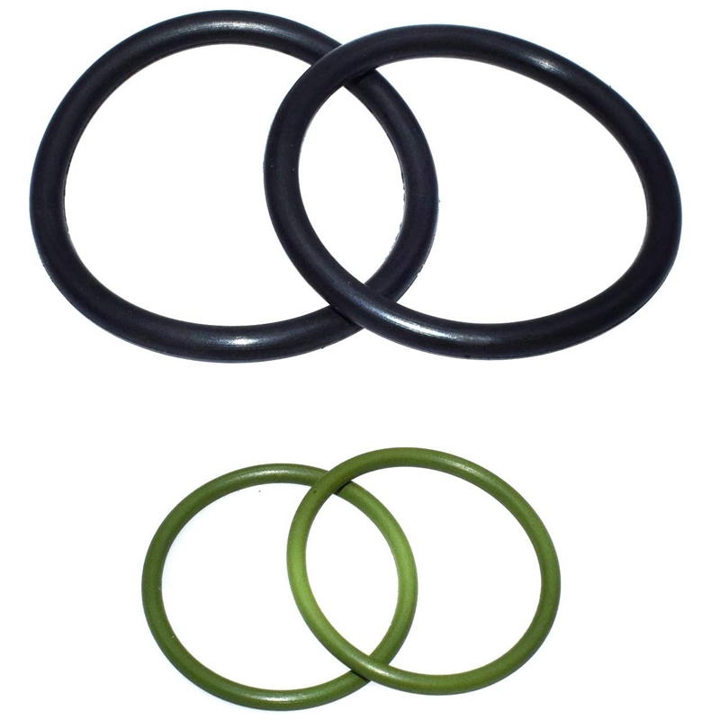 4 Pieces Automotive Solenoid Valve Type Seal Ring for BMW Solenoid Valve 11367560462 11367506178 11367546379