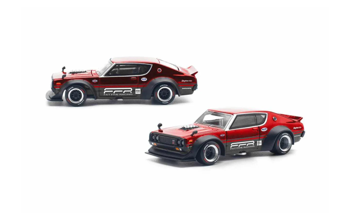 PR640238-POP RACE 1/64 Nissan Skyline GT-R V8 Drift (Hakosuka