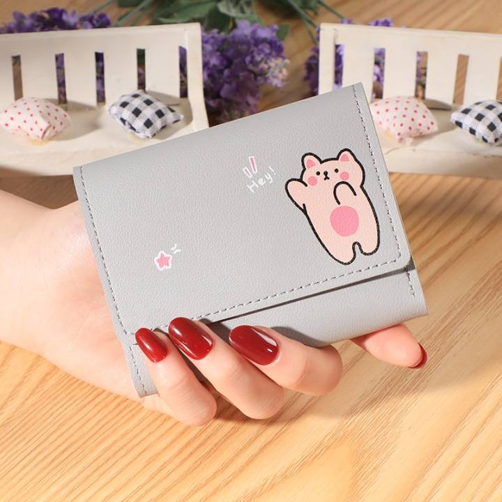 【พร้อมส่ง】Happy Shopping fashion กระเป๋าสตางค์ รุ่น -Qb-hey – No Brand >>> top1shop >>> lazada.co.th