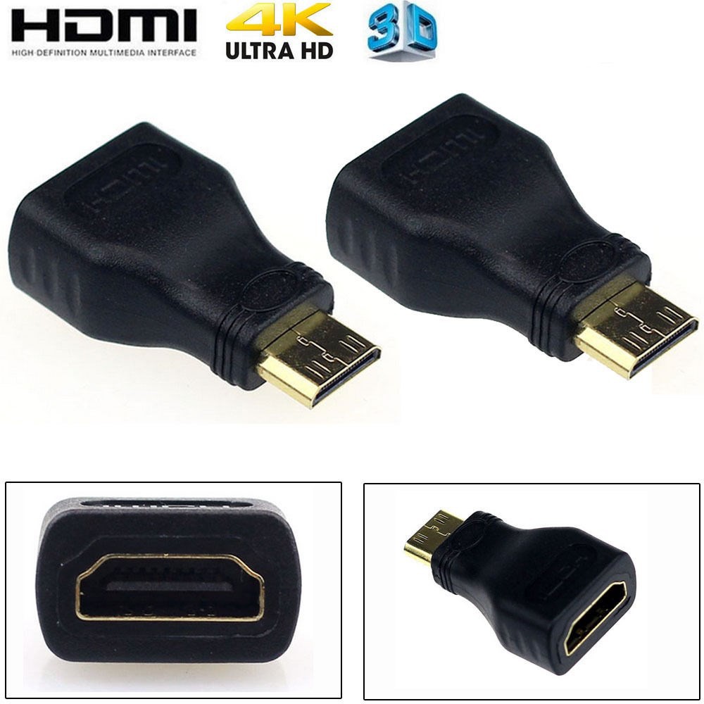SALE HDMI Female to Mini HDMI Male F/M Adapter 1080P (Black) #คำค้นหาเพิ่มเติม HDMI กล่องแปลงสัญญาน อุปกรณ์ชาร์จ สายชาร์จคอมพิวเตอร์ อัจฉริยะ VGA AnyCast อุปกรณ์เชื่อมต่อ