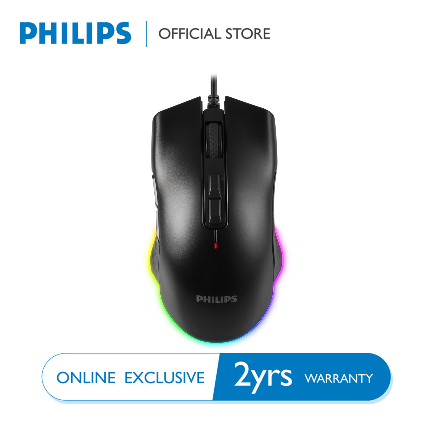 Philips SPK9201 9D ARGB Professional Gaming Mouse