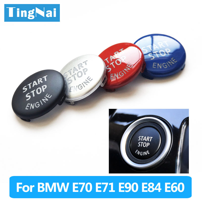 Start Stop Push Button Ignition Switch Cap For BMW 3 Series X1 X5 X6