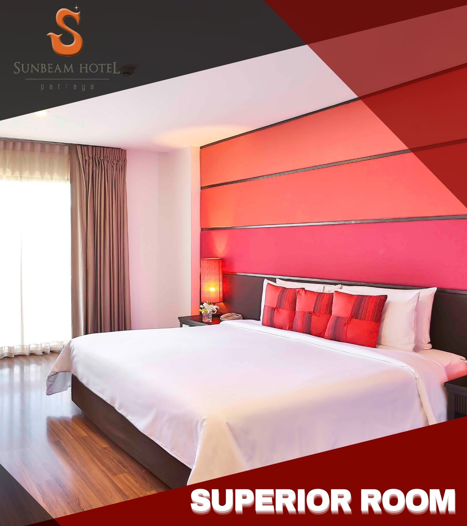 E-Voucher Sunbeam Hotel Pattaya ห้อง SUPERIOR ROOM