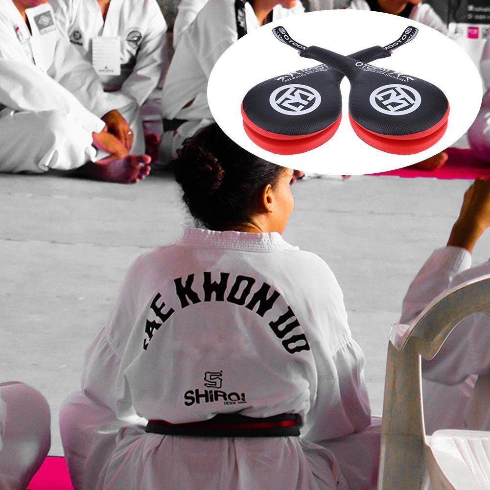 Miếng Bọt Biển Taekwondo Đệm Đá Đôi Mục Tiêu Luyện Tập Tán Thủ MMA Kickboxing Karate [Màu Đen]