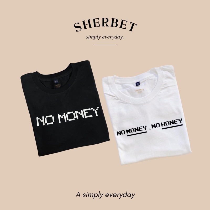 T-shirt Homme 'No Money No Honey' Noir - Taille L - Marque Jeerzees - Occasion Très Bon État