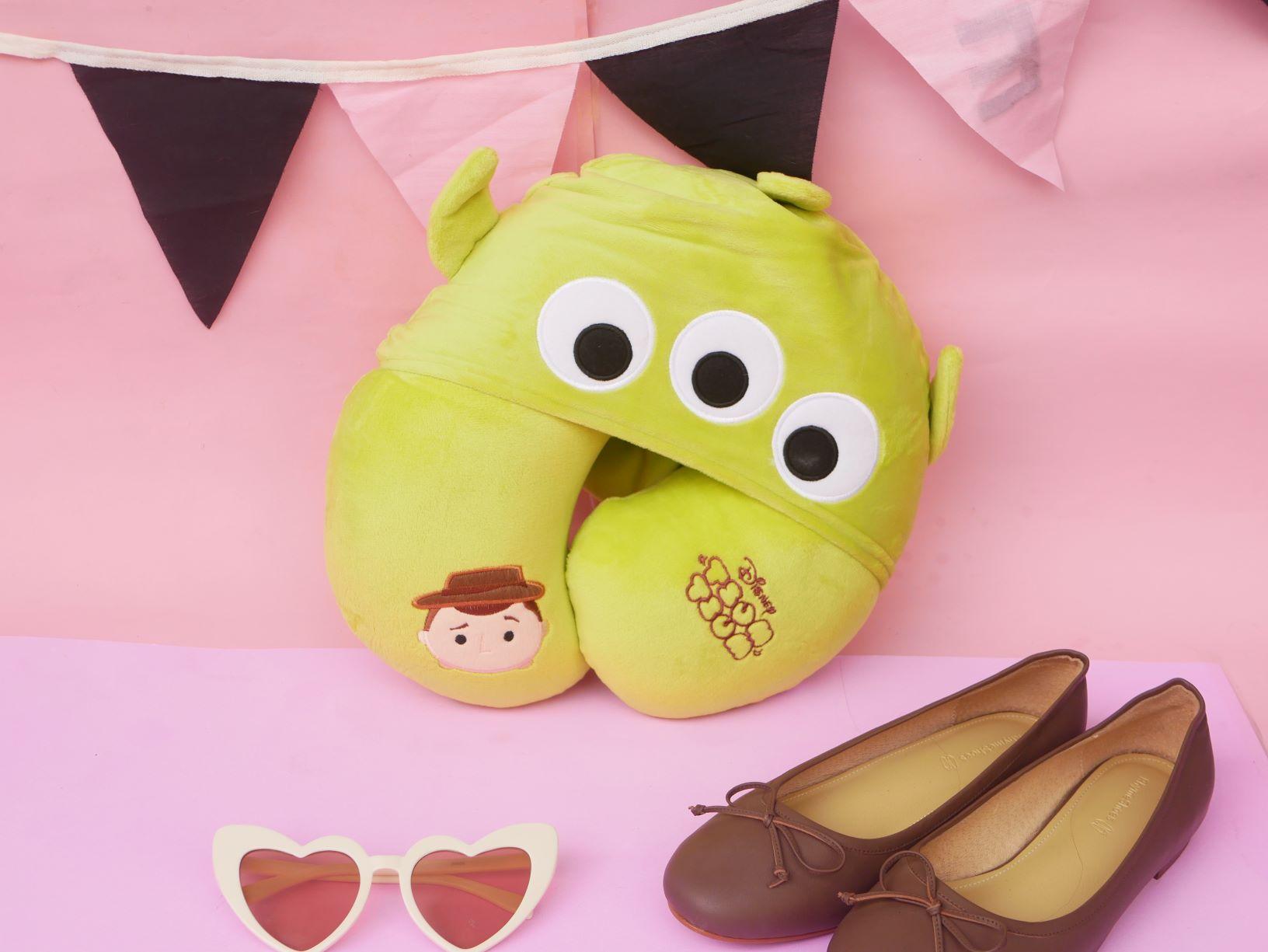 หมอนรองคอกรีนแมน green man สีเขียวTsum Tsum มีฮู้ด ?ลิขสิทธิ์แท้ 100% งานป้ายขึ้นห้าง พร้อมเก็บเงินปลายทาง หมอนรองคอgreen manของแท้แน่นอน