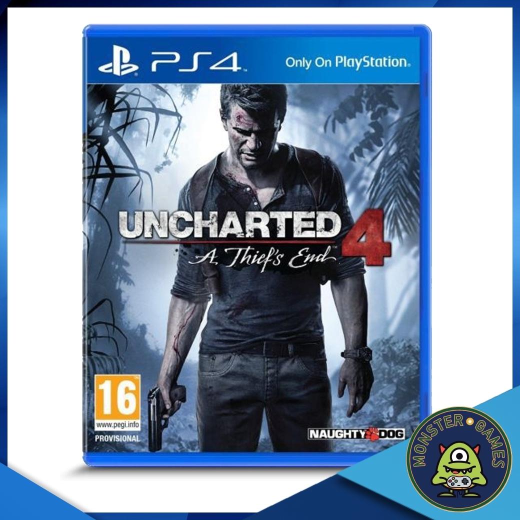 Uncharted 4 A Thief's End Ps4 แผ่นแท้มือ1 !!!!! (Ps4 games)(Ps4 game)(เกมส์ Ps.4)(แผ่นเกมส์Ps4)(Uncharted 4 Ps4)
