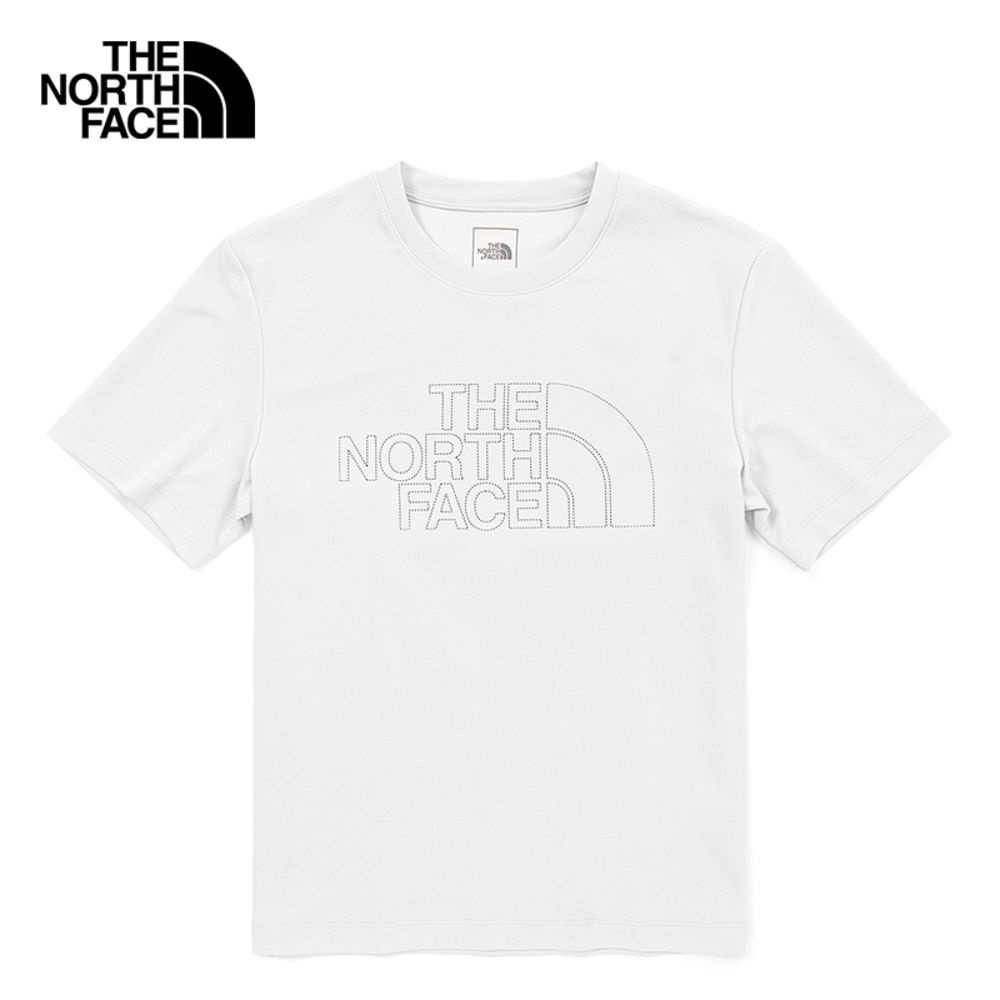 The north face store white tee