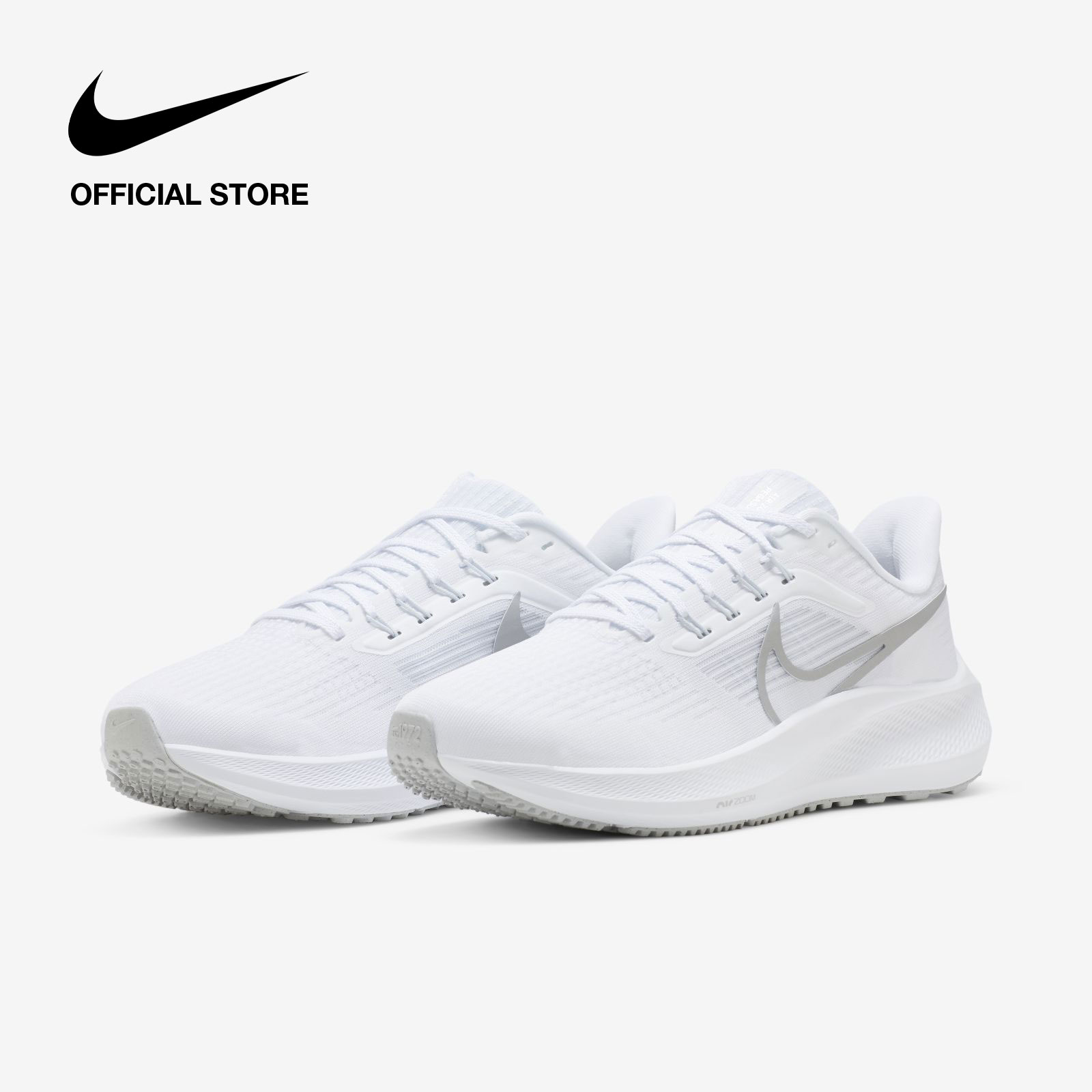 Nike Womens Air Zoom Pegasus 39 Road Running Shoes White Nike
