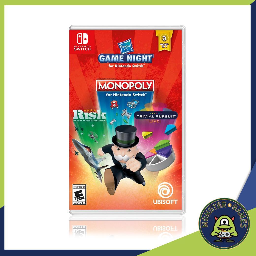 Monopoly Game Night Nintendo Switch game (เกมส์ Nintendo Switch)(ตลับเกมส์Switch)(แผ่นเกมส์Switch)(ตลับเกมส์สวิต)(Monopoly Switch)