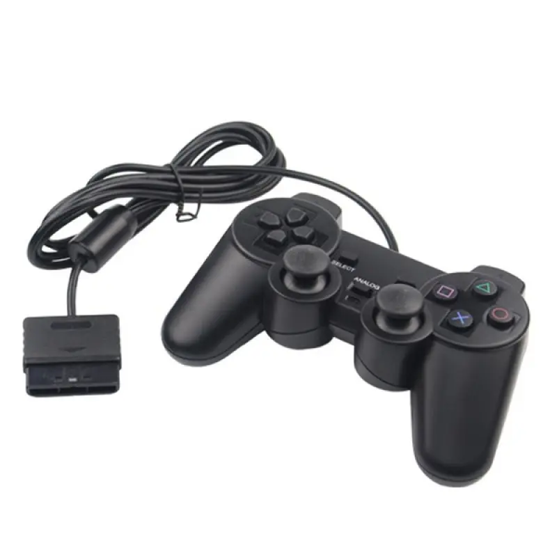 ภาพหน้าปกสินค้าจอย Playstation 2 Double Shock 2 Controller PS2 ราคาประหยัด ใช้งานสะดวก จากร้าน easypowerstrip บน Lazada