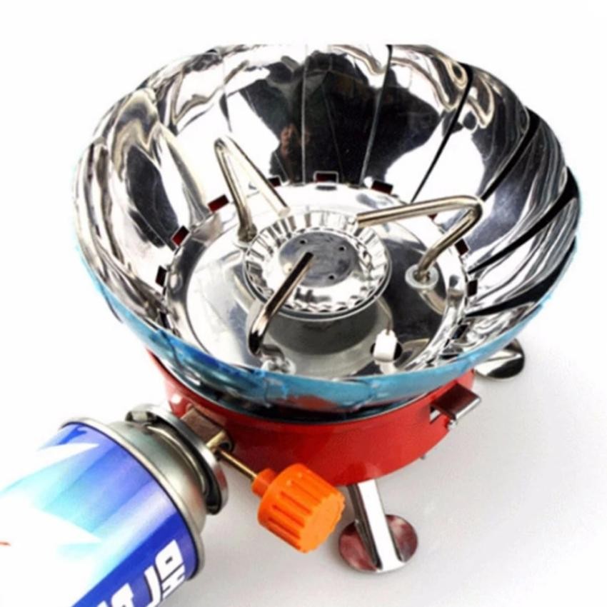 เตาแค้มปิ้งพกพา รุ่นK-203 WINDPROOF CAMPING STOVE เตาแก๊สพกพา ปิคนิค รับประกันสินค้า100%