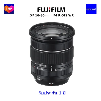 Fuji Lens XF 16-80 mm. F4 R OIS WR รับประกัน 1ปี