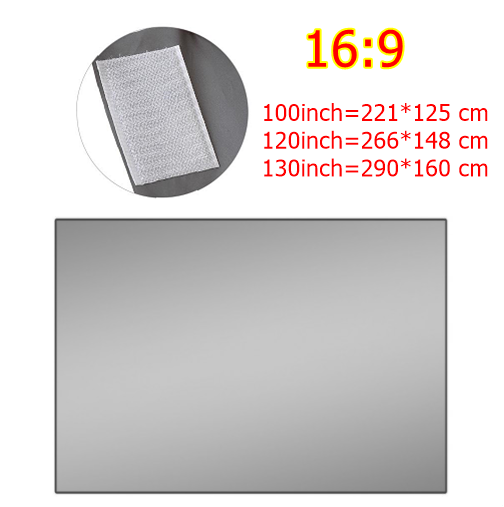 ALR Screen จอโปรเจคเตอร์ขนาด 100,120,130 นิ้ว เพิ่มแสงและสี คมชัดเพิ่มสูงถึง 2.5 เท่า