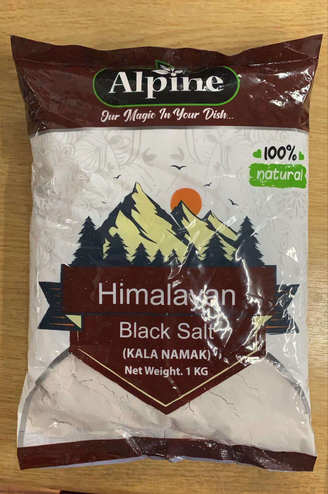 เกลือดำ หิมาลายันผง กาลา นามัก 1กก Himalayan Black Salt Kala Namak (Powder) 1kg